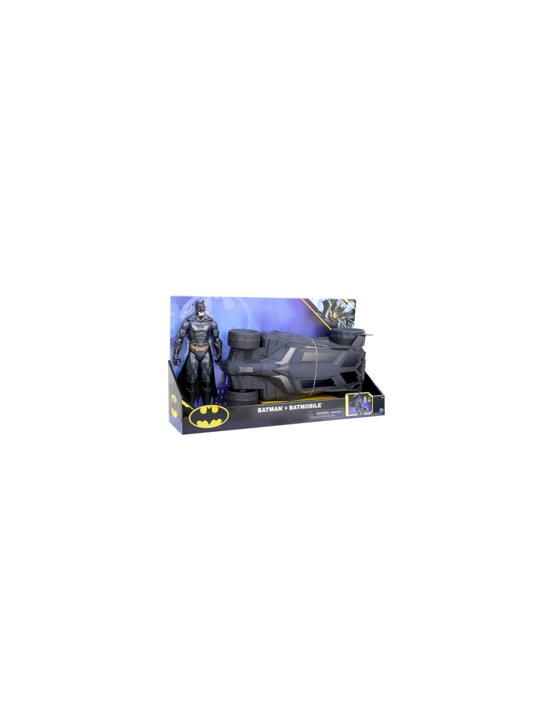 BATMAN BATMOBILE macchina per bambini action figure di Batman da 30...