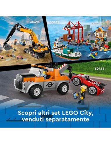 GIOCATTOLO PUBBLICIZZATO: vendita online CITY 60420 ESCAVATORE DA CANTIERE in offerta