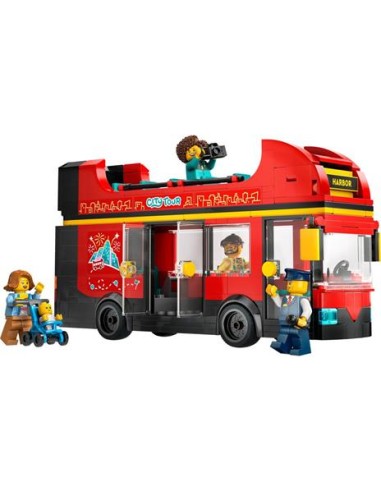 GIOCATTOLO PUBBLICIZZATO: vendita online CITY 60407 AUTOBUS TURISTICO A DUE PIANI in offerta