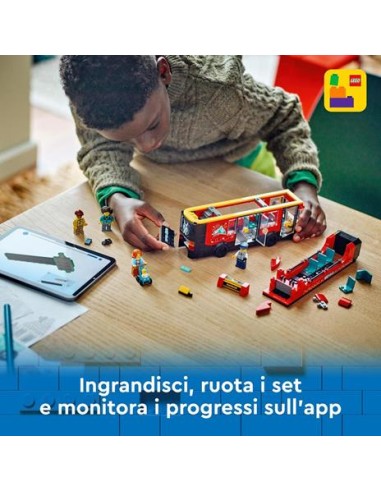 GIOCATTOLO PUBBLICIZZATO: vendita online CITY 60407 AUTOBUS TURISTICO A DUE PIANI in offerta