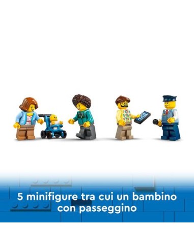 GIOCATTOLO PUBBLICIZZATO: vendita online CITY 60407 AUTOBUS TURISTICO A DUE PIANI in offerta