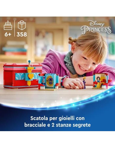 GIOCATTOLO PUBBLICIZZATO: vendita online PRINCESS 43276 PORTAGIOIE DI BIANCANEVE in offerta