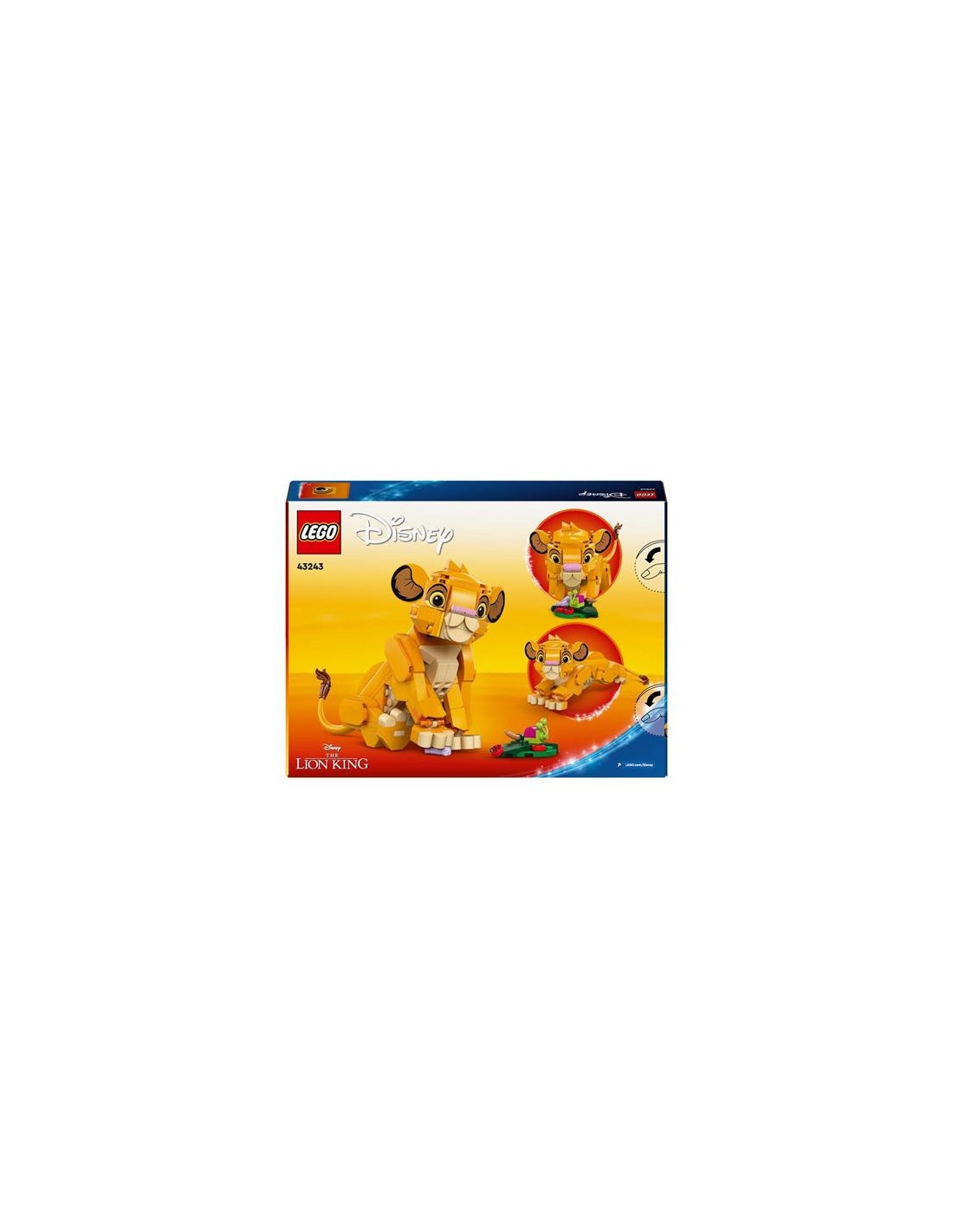 GIOCATTOLO PUBBLICIZZATO: vendita online DISNEY 43243 SIMBA CUCCIOLO DEL RE LEONE in offerta