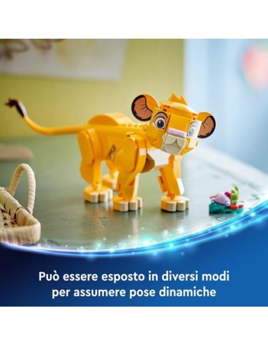 GIOCATTOLO PUBBLICIZZATO: vendita online DISNEY 43243 SIMBA CUCCIOLO DEL RE LEONE in offerta