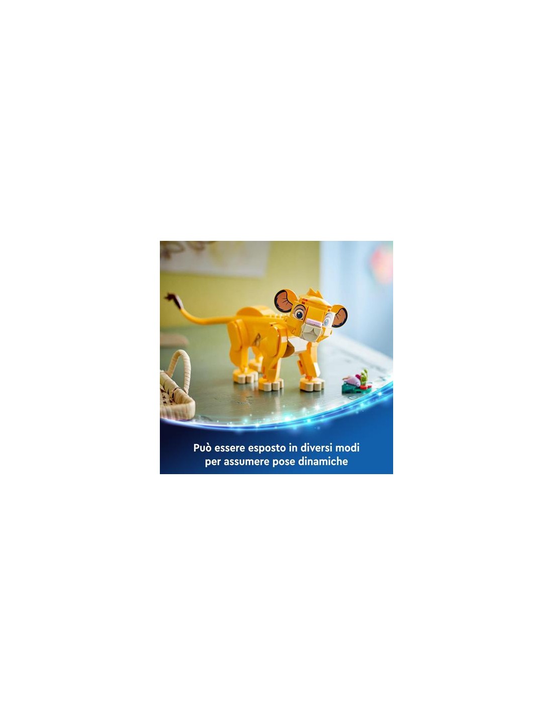 GIOCATTOLO PUBBLICIZZATO: vendita online DISNEY 43243 SIMBA CUCCIOLO DEL RE LEONE in offerta