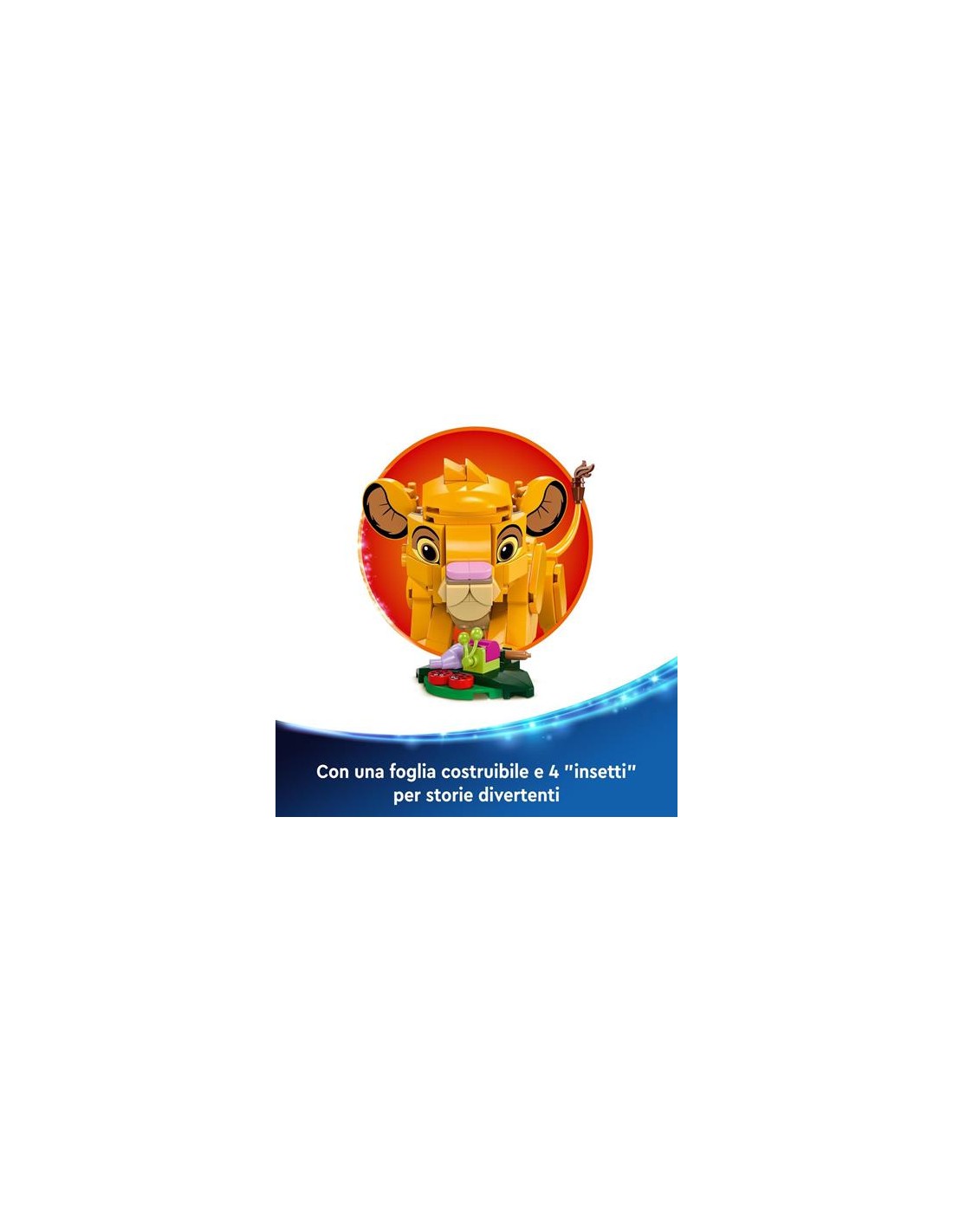 GIOCATTOLO PUBBLICIZZATO: vendita online DISNEY 43243 SIMBA CUCCIOLO DEL RE LEONE in offerta
