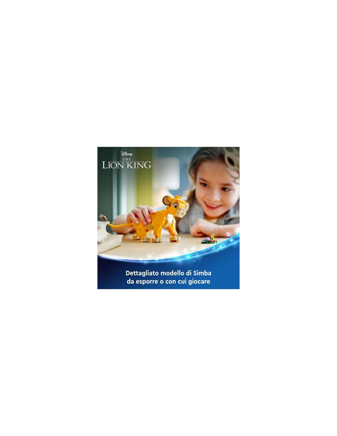 GIOCATTOLO PUBBLICIZZATO: vendita online DISNEY 43243 SIMBA CUCCIOLO DEL RE LEONE in offerta