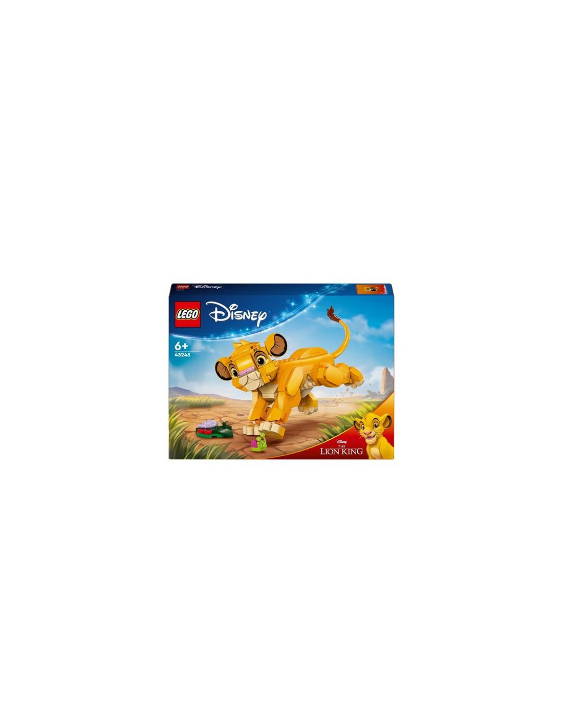 GIOCATTOLO PUBBLICIZZATO: vendita online DISNEY 43243 SIMBA CUCCIOLO DEL RE LEONE in offerta