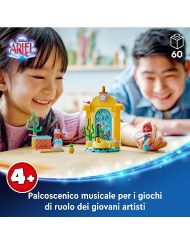 GIOCATTOLO PUBBLICIZZATO: vendita online DISNEY 43235 PALCOSCENICO MUSICALE DI ARIEL in offerta