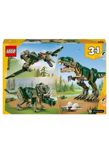 GIOCATTOLO PUBBLICIZZATO: vendita online CREATOR 31151 T-REX in offerta