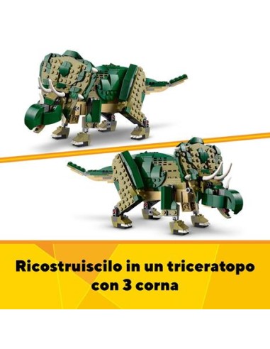 GIOCATTOLO PUBBLICIZZATO: vendita online CREATOR 31151 T-REX in offerta