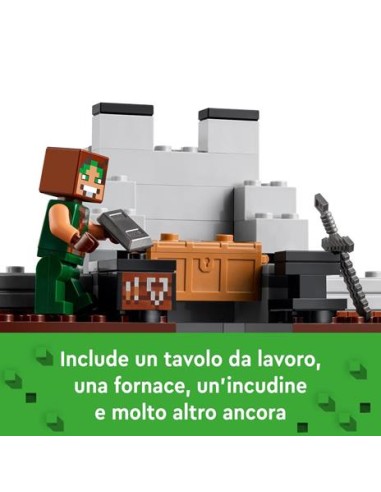 MINECRAFT 21261 IL CASTELLO DEL LUPO su Shop in Casa