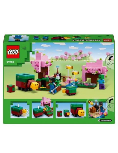 GIOCATTOLO PUBBLICIZZATO: vendita online MINECRAFT 21260 GIARDINO DEL CILIEGIO IN FIORE in offerta
