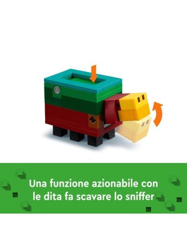 GIOCATTOLO PUBBLICIZZATO: vendita online MINECRAFT 21260 GIARDINO DEL CILIEGIO IN FIORE in offerta