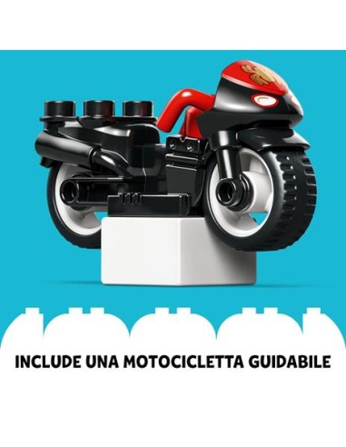 Home: vendita online DUPLO 10424 AVVENTURA IN MOTO DI SPIN in offerta