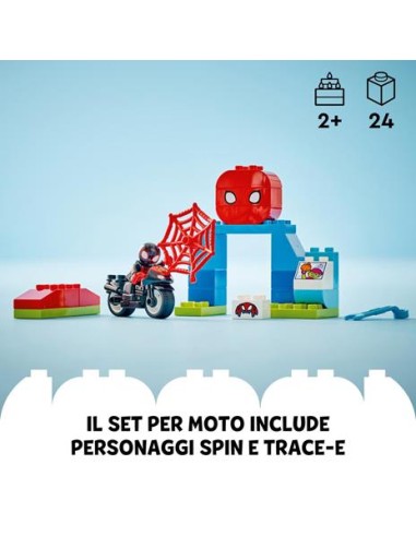 Home: vendita online DUPLO 10424 AVVENTURA IN MOTO DI SPIN in offerta