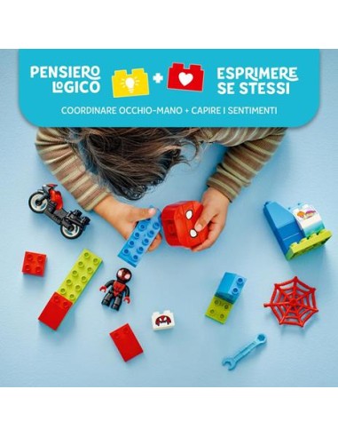 Home: vendita online DUPLO 10424 AVVENTURA IN MOTO DI SPIN in offerta