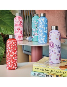 THERMOS E PORTAVIVANDE: vendita online BOTTIGLIA TERMICA INOX 500ML ROSSO JAPAN COLLECTION in offerta 2