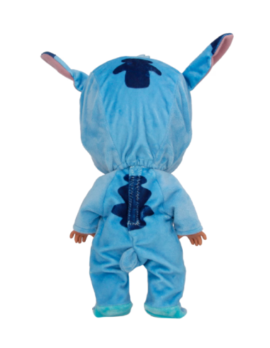 Cry Babies Disney Stitch, bambola con pigiama blu, suoni realistici...