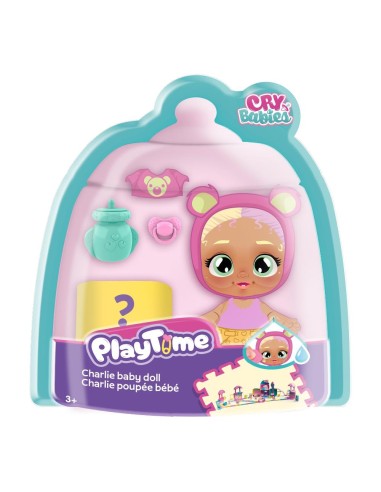 IMC Toys Bambola Bebé Tempo di Gioco 8,5 cm, Spingili e Strisciano,...