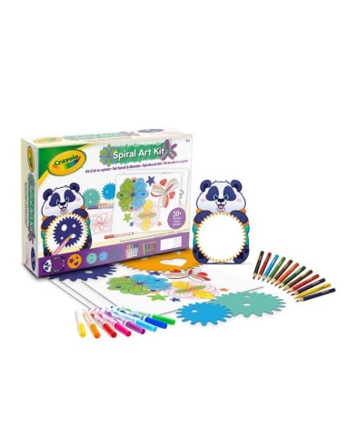 KIT PER COLORARE 04-2948 SET SPIRALI E MANDALA su Shop in Casa
