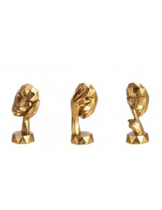 FIGURA VISO 104331 RESINA 7X7X16CM ASSORTITO su Shop in Casa