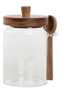 BARATTOLO PC212589 BOROSILICATO CON CUCCHIAIO 650ML su Shop in Casa