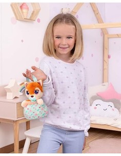 Baby Paws, mini cuccioli Beagle peluche interattivi, borsetta da po... 2