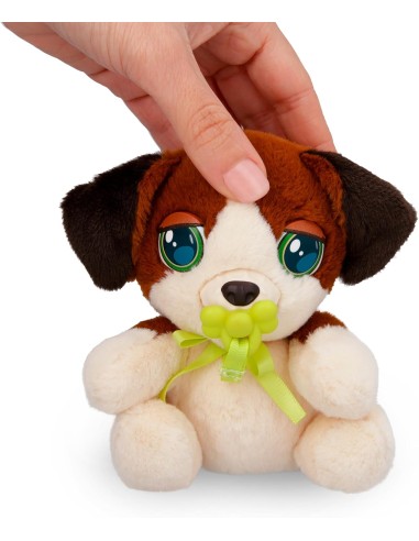 Baby Paws, mini cuccioli Beagle peluche interattivi, borsetta da po...