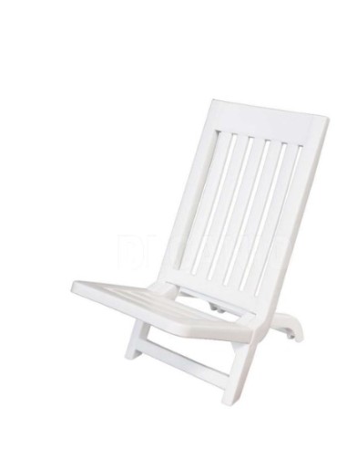 SDRAIO E LETTINI SPIAGGIA: vendita online SPIAGGINA SAMMY BIANCO in offerta