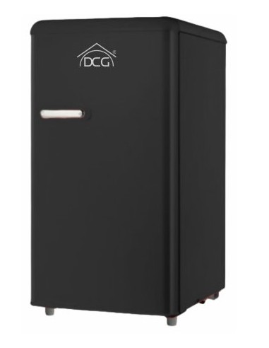 FRIGORIFERO MF100B NERO 100LT LINEA RETRO' su Shop in Casa