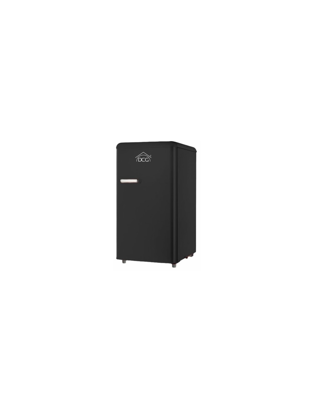 FRIGORIFERO MF100B NERO 100LT LINEA RETRO' su Shop in Casa