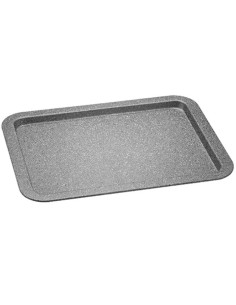 Aeternum Bakeware Petravera Teglia Rettangolare 38x27x2 cm – Alluminio, Grigio