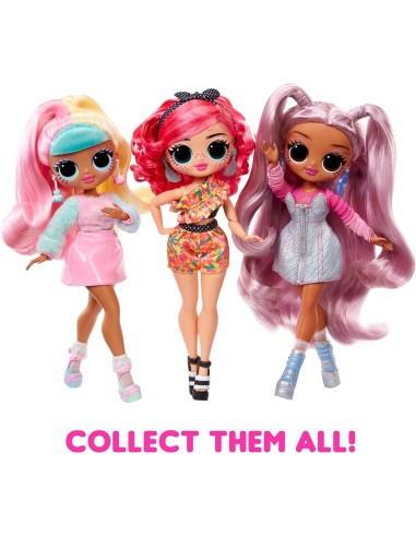 GIOCATTOLO PUBBLICIZZATO: vendita online L.O.L. Surprise! OMG Sweet Nails: Pinky Pops Fruit Shop, Smalti, Unghie Finte e 15 S...