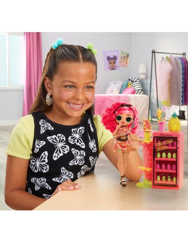 GIOCATTOLO PUBBLICIZZATO: vendita online L.O.L. Surprise! OMG Sweet Nails: Pinky Pops Fruit Shop, Smalti, Unghie Finte e 15 S...