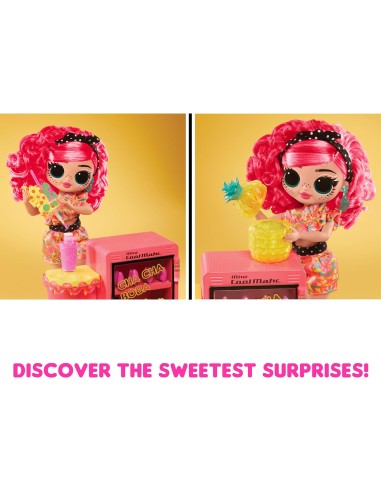 GIOCATTOLO PUBBLICIZZATO: vendita online L.O.L. Surprise! OMG Sweet Nails: Pinky Pops Fruit Shop, Smalti, Unghie Finte e 15 S...
