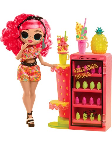 GIOCATTOLO PUBBLICIZZATO: vendita online L.O.L. Surprise! OMG Sweet Nails: Pinky Pops Fruit Shop, Smalti, Unghie Finte e 15 S...
