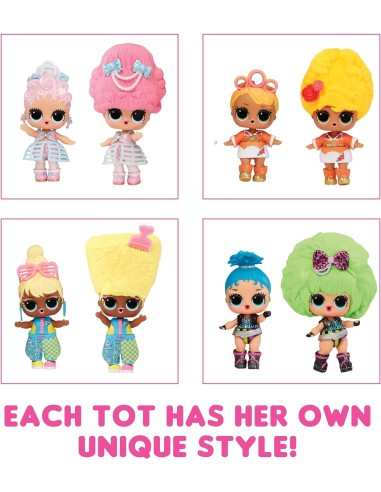 GIOCATTOLO PUBBLICIZZATO: vendita online LOL SURPRISE 593188 SQUISH SAND MAGIC HAIR TOTS in offerta