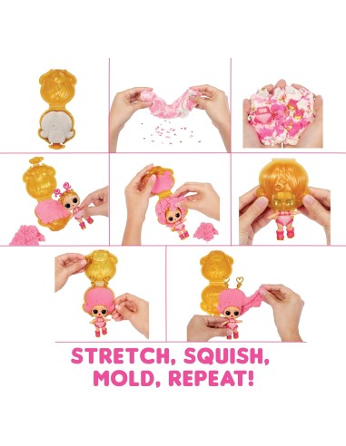GIOCATTOLO PUBBLICIZZATO: vendita online LOL SURPRISE 593188 SQUISH SAND MAGIC HAIR TOTS in offerta