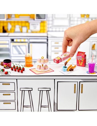 Make It Mini Food Café Miniverse Serie 2 | Set Fai-da-Te con Luce UV - shop in casa