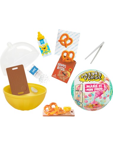 Make It Mini Food Café Miniverse Serie 2 | Set Fai-da-Te con Luce UV - shop in casa