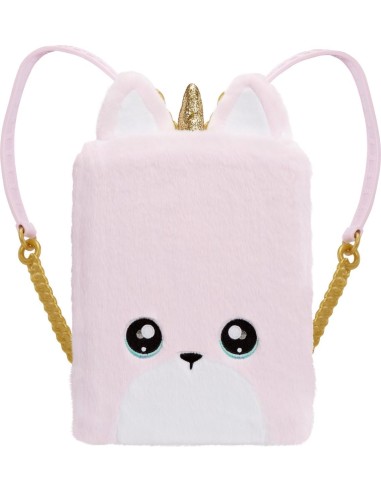 Na Na Na Surprise 3-in-1 Backpack Bedroom Unicorn Playset con Britney Sparkles | Zaino Unicorno e Set Camera