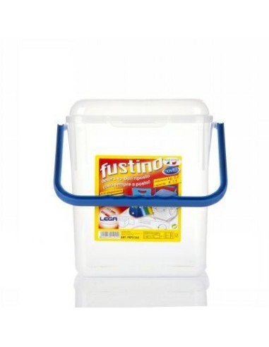 FUSTINO UNIVERSALE IN PLASTICA TRASPARENTE 5 KG