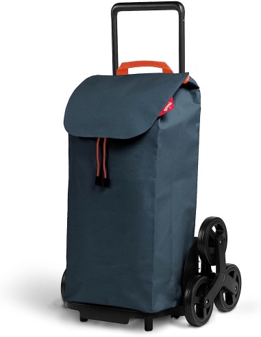 TROLLEY SPESA 168414 TRIS GRIGIO su Shop in Casa