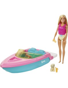 GIOCATTOLO PUBBLICIZZATO: vendita online BARBIE GRG30 MOTOSCAFO CON BAMBOLA in offerta