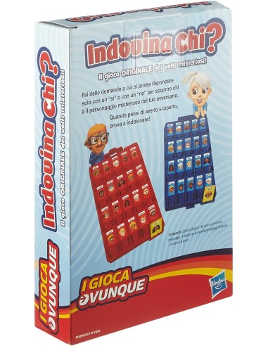 GIOCO IN SCATOLA INDOVINA CHI TRAVEL su Shop in Casa