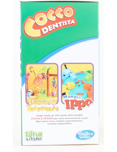 GIOCO IN SCATOLA COCCO DENTISTA B0408103 HASBRO su Shop in Casa