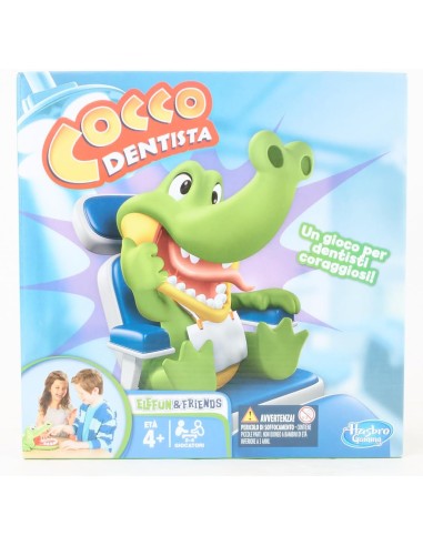GIOCO IN SCATOLA COCCO DENTISTA B0408103 HASBRO su Shop in Casa
