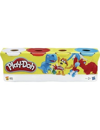 PLAY-DOH SET 4 VASETTI SINGOLI B5517EU4 HASBRO su Shop in Casa