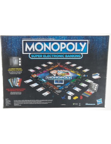 GIOCHI DI SOCIETA'E PUZZLE: vendita online GIOCO E8978 MONOPOLY SUPER ELECTRONIC BANKING in offerta